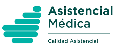 Asistencial Médica logo horizontal